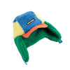 bobo choses color block sheepskin chapka multi