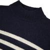 molo govina sweater blue cream stripes
