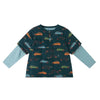 oilily theodor car graphic ls shirt