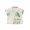 arsene & les pipelettes cocos frios baby shirt ecru
