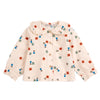 bobo choses blossom all over baby blouse off white
