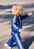 molo soon baby track pants naval blue