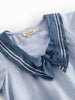 marmar copenhagen raki baby romper blue mist