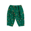 bobo choses blossom all over corduroy baby pants dark green