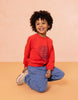 oilily hutt pirate ship sweatshirt red