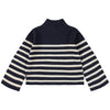 molo govina sweater blue cream stripes