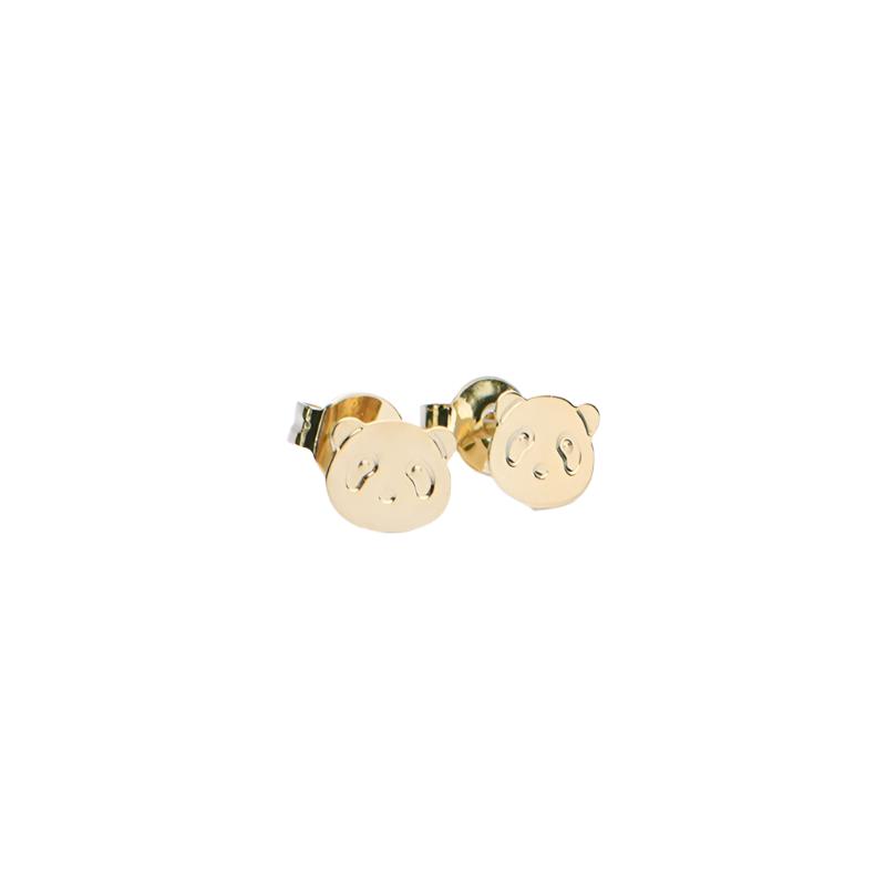 titlee panda bear earrings