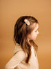 rose hair clip pink