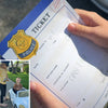 police ticket play notepad