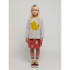 bobo choses retro flowers all over skirt pink