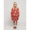 bobo choses retro flowers all over skirt pink