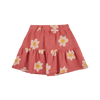 bobo choses retro flowers all over skirt pink