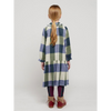 bobo choses plaid check jacquard woven dress