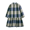 bobo choses plaid check jacquard woven dress