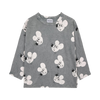 bobo choses mouse all over long sleeve t-shirt grey