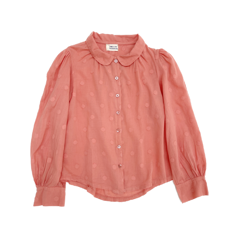 long live the queen blouse peach