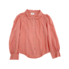 long live the queen blouse peach