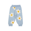 bobo choses big flower all over baby knitted pants blue