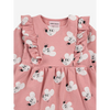 bobo choses mouse all over baby dress pink