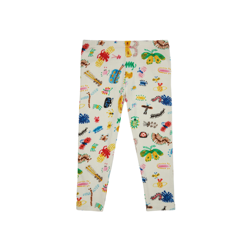 bobo choses funny insects all over baby leggings