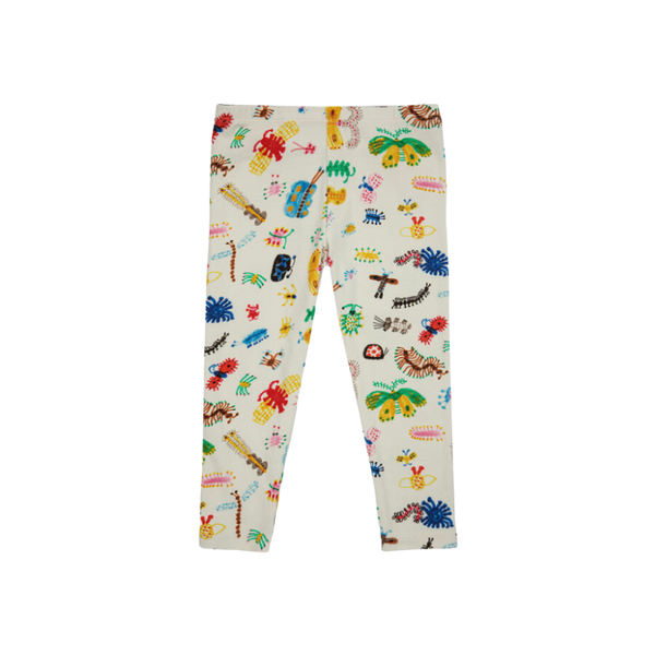 bobo choses funny insects all over baby leggings