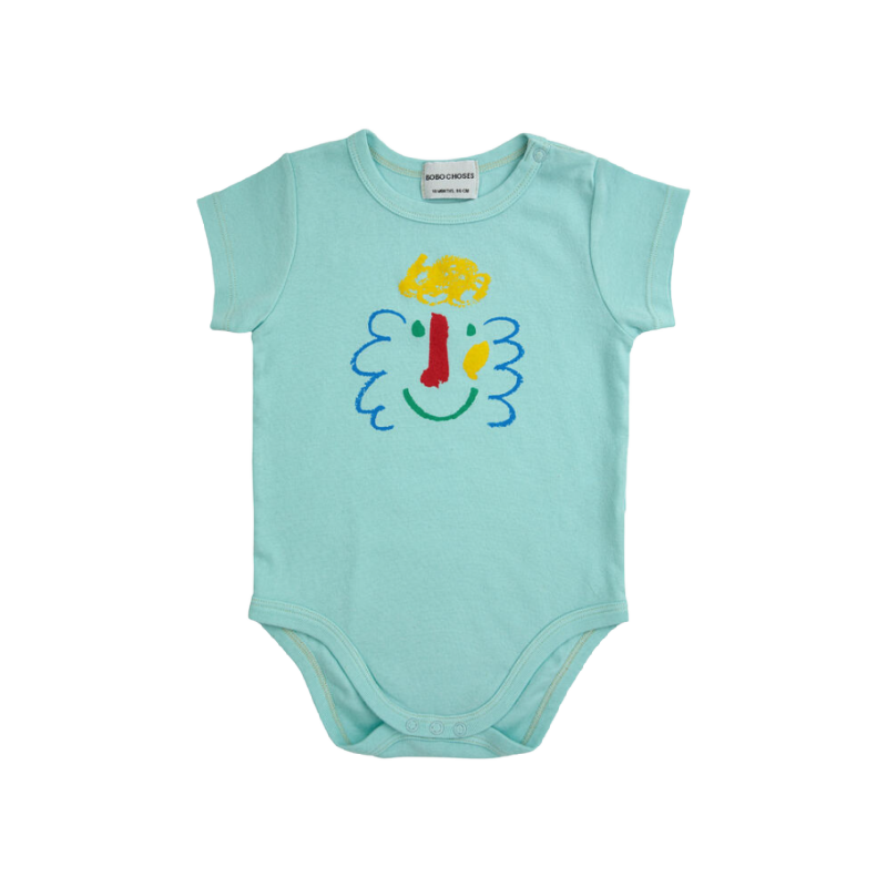 bobo choses happy mask baby body