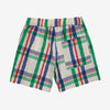 bobo choses madras checks woven bermuda shorts multi