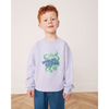 bonton smile sweatshirt blue