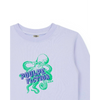 bonton smile sweatshirt blue