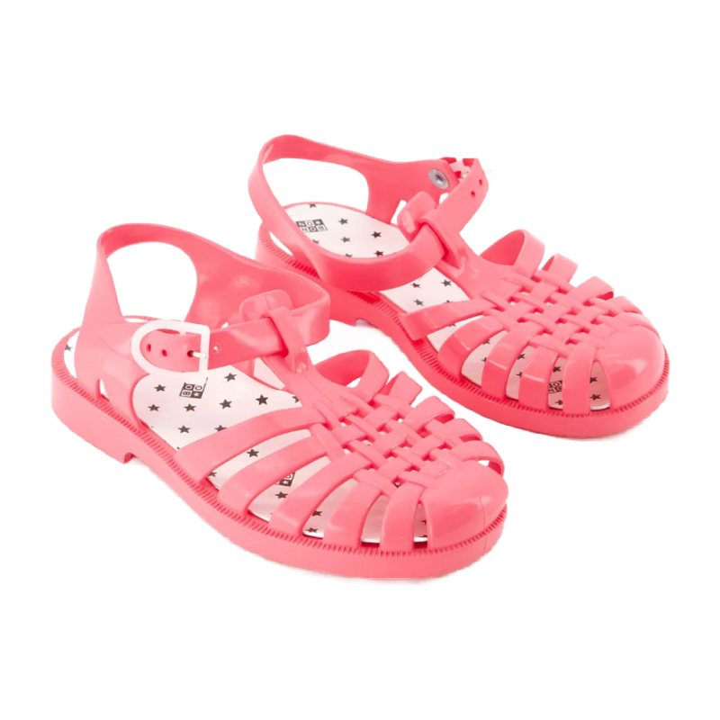 bonton x meduse jelly sandals pink