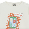 bonton taxi baby t-shirt cream