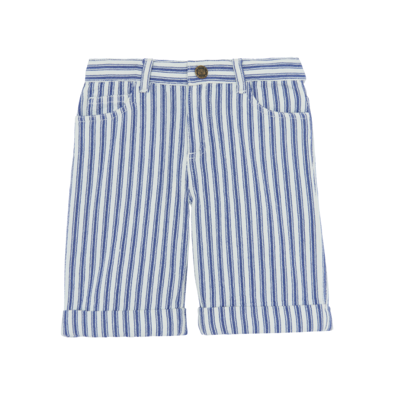 bonton nuts shorts blue stripe