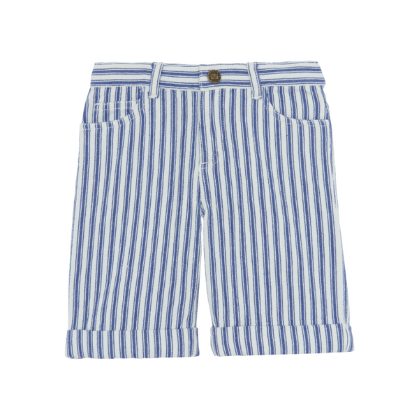bonton nuts shorts blue stripe