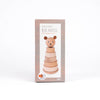wooden pyramid bear