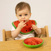 oli & carol wally the watermelon plate & spoon set