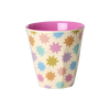 rice melamine kids cups set of fun fair pink prints