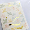 all our love baby bird baby greeting card