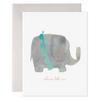 e. frances welcome little one elephant card