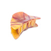 mini croissant hair claw clip