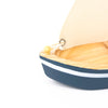 malo the cat in a boat