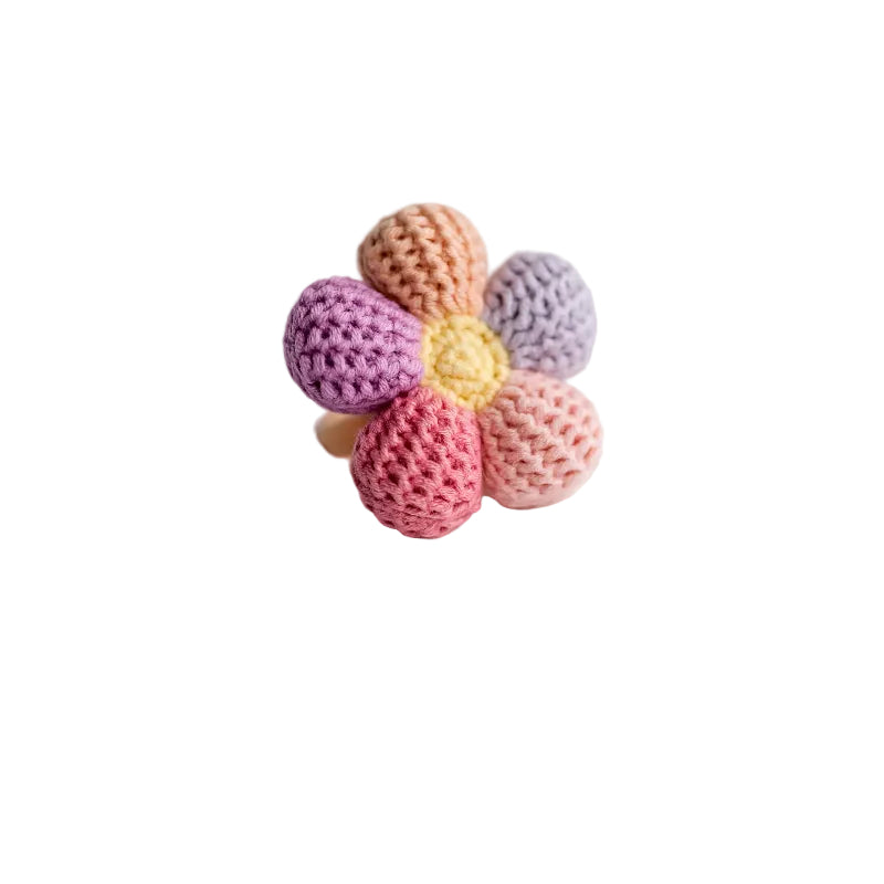 daisy hair tie multicolor