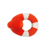 oli & carol floatie duck red