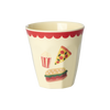 rice melamine kids cups gift box fun fair mint prints 