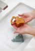 construction vehicle silicone bath toy set 