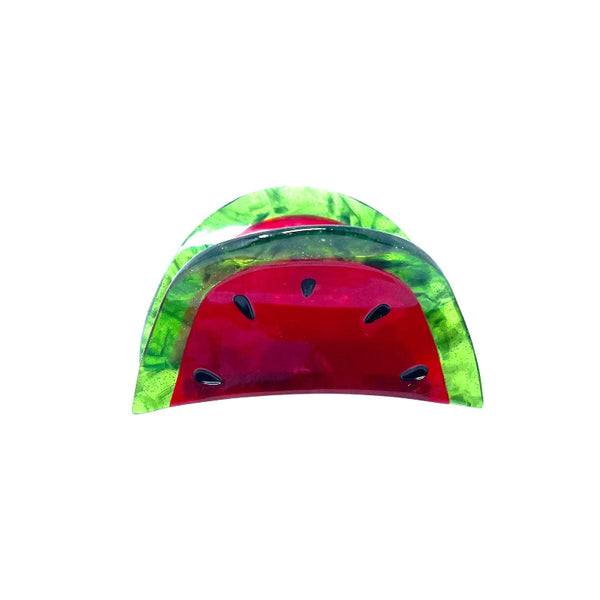 watermelon hair claw clip