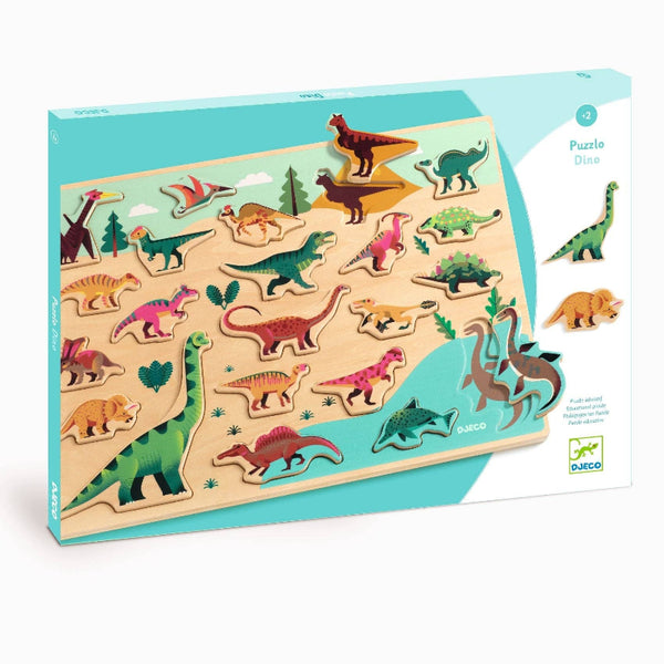 Wooden Puzzles Puzzlo Dino