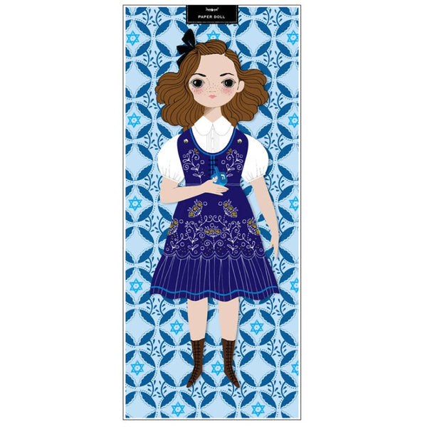 of unusual kind esther hanukkah paper doll