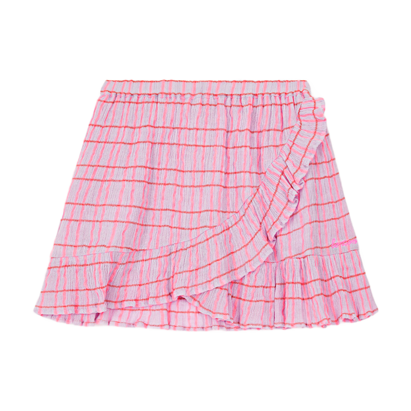 bonton bailey skirt violet check