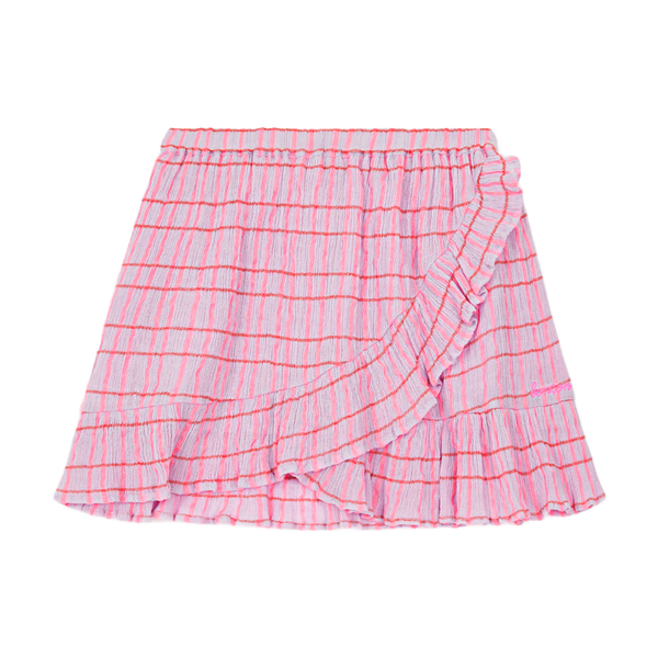 bonton bailey skirt violet check