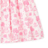 bonton raspberry skirt toile de jouy